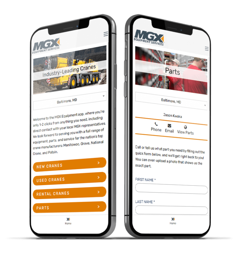MGX Webapp