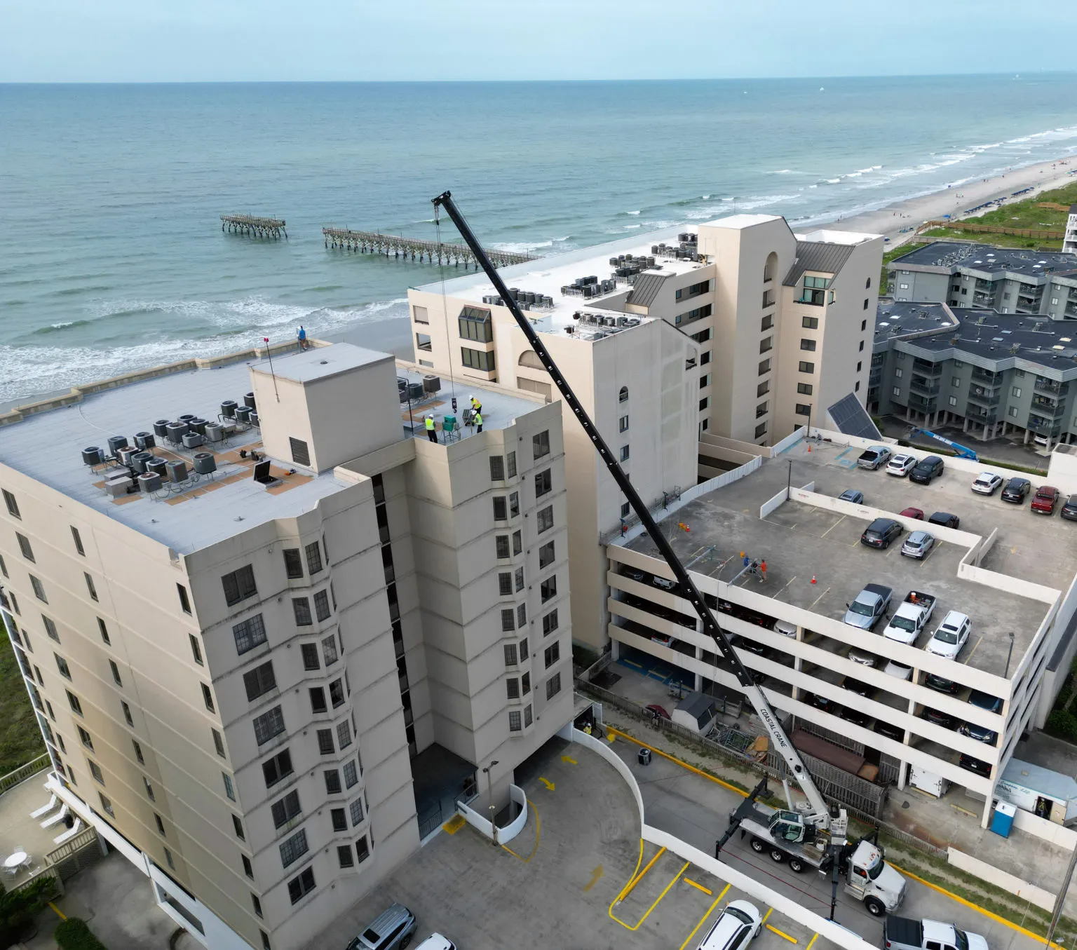 Coastal Crane Replaces Truck Crane with National Crane’s Largest Boom